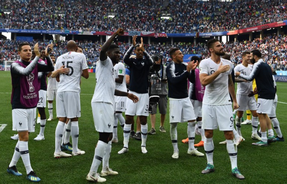Les Bleus se sont lâchés après la victoire face à l'Uruguay
