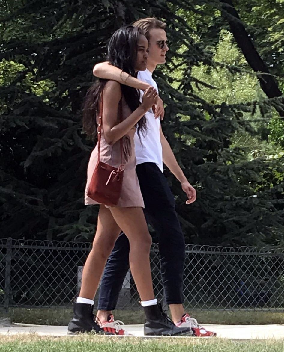 Malia Obama et son chéri Rory Farquaharson en virée romantique à Paris