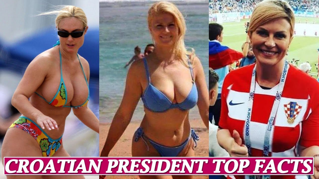 Kolinda Grabar-Kitarović : Non, la présidente croate ne se balade pas en mini bikini