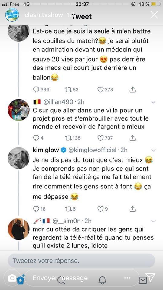 Kim Glow critique le Mondial 2018 et se fait lyncher sur Twitter !