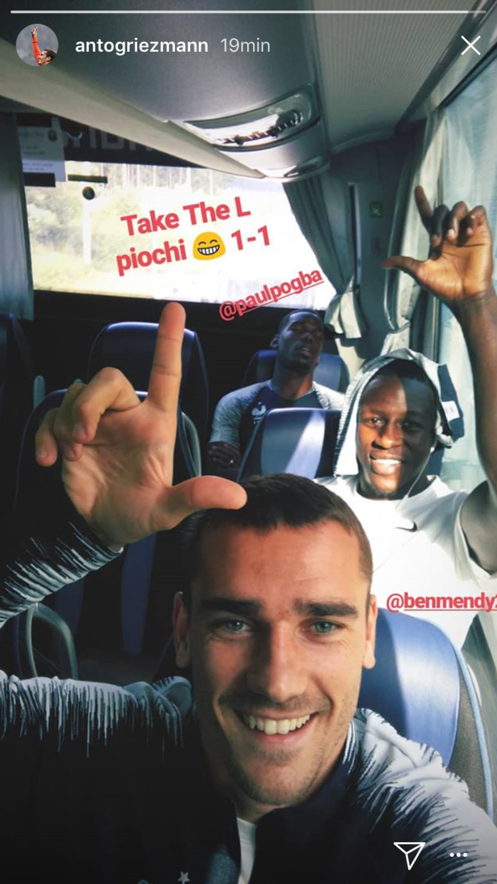 Mondial 2018: Antoine Griezmann se venge de la blague de Paul Pogba