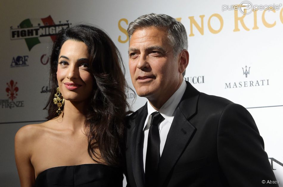 Première sortie au restaurant pour George Clooney depuis son accident