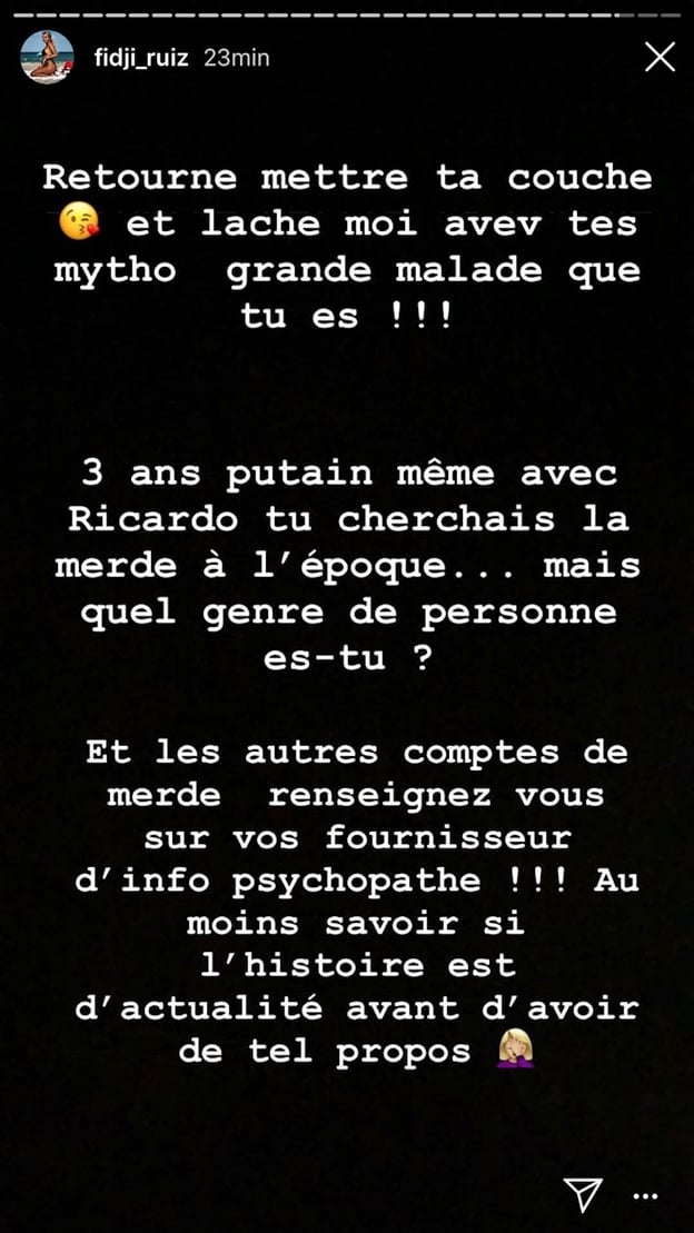 Fidji Ruiz (LMvsMonde3) recadre une ses abonnées qui l'harcèle depuis 3 ans !