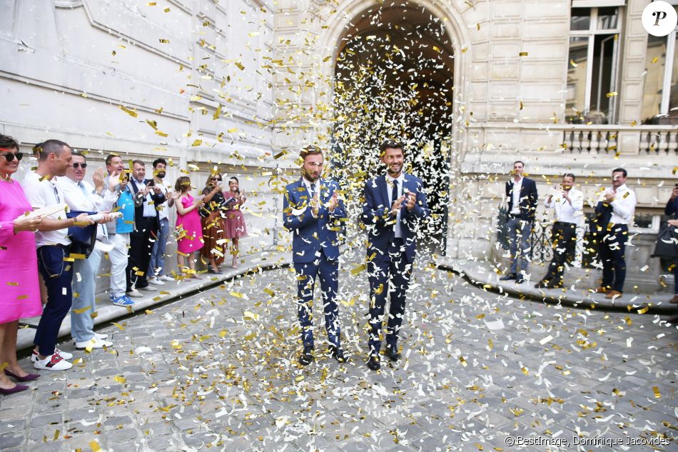 Christophe Beaugrand dévoile les photos de son mariage avec Ghislain Guerin !