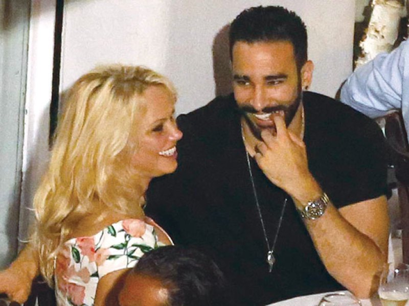 La belle déclaration de Pamela Anderson à Adil Rami