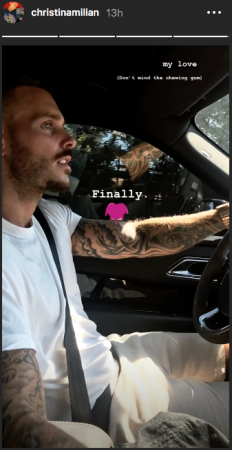 Enfin ! Christina Milian et M Pokora se retrouvent en vacances à Saint Tropez !