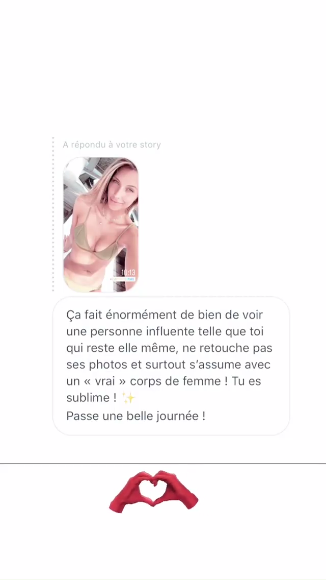 Camille Cerf totalement naturelle sur Instagram : les internautes la félicitent