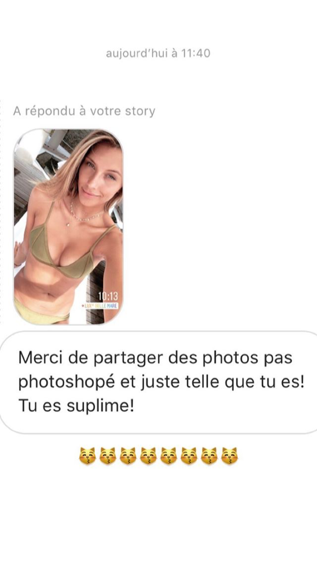 Camille Cerf totalement naturelle sur Instagram : les internautes la félicitent