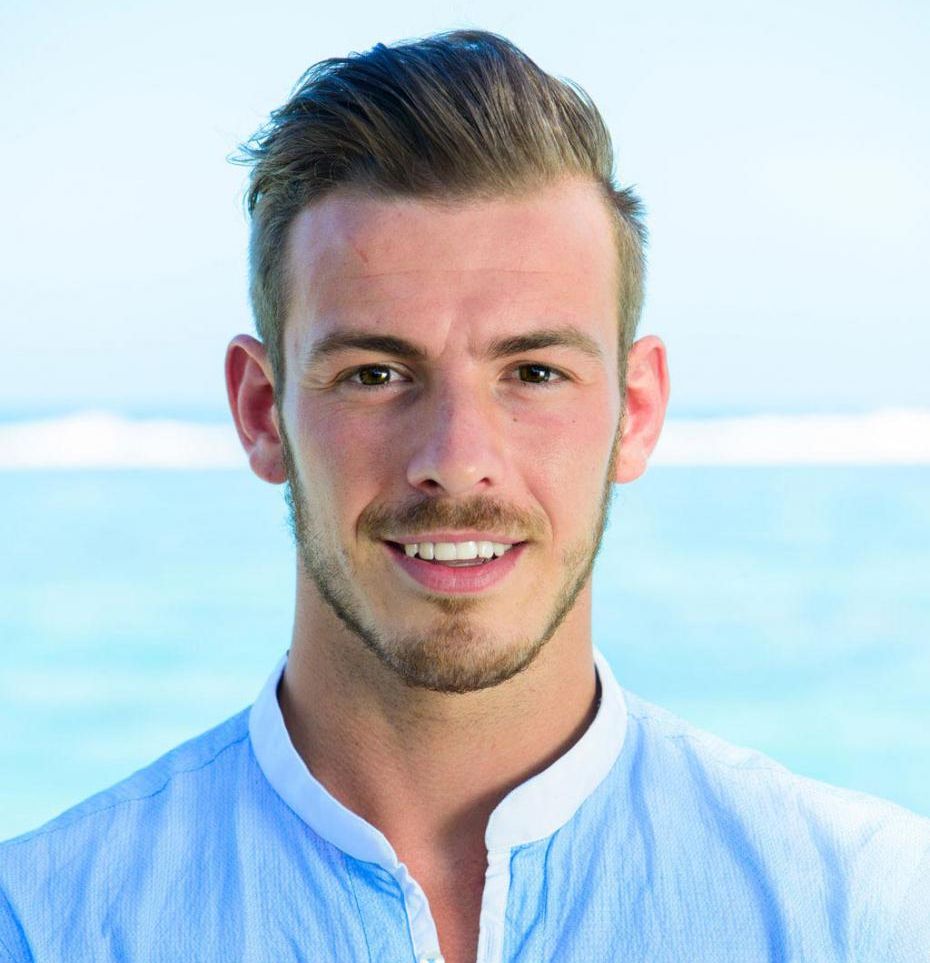 Julien Bert en compagnie de deux Miss France à Saint-Tropez