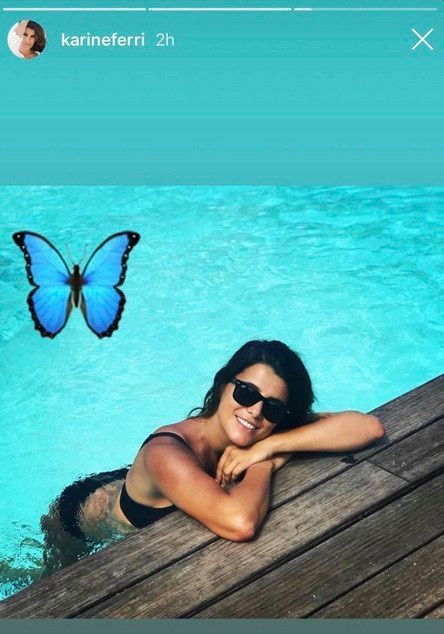 Karine Ferri : Elle affiche déjà un corps post-grossesse de rêve sur Instagram !