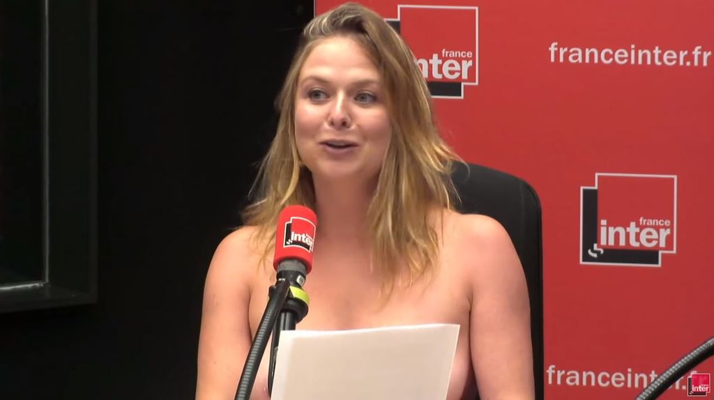 Constance insultée après son sketch seins nus sur France Inter