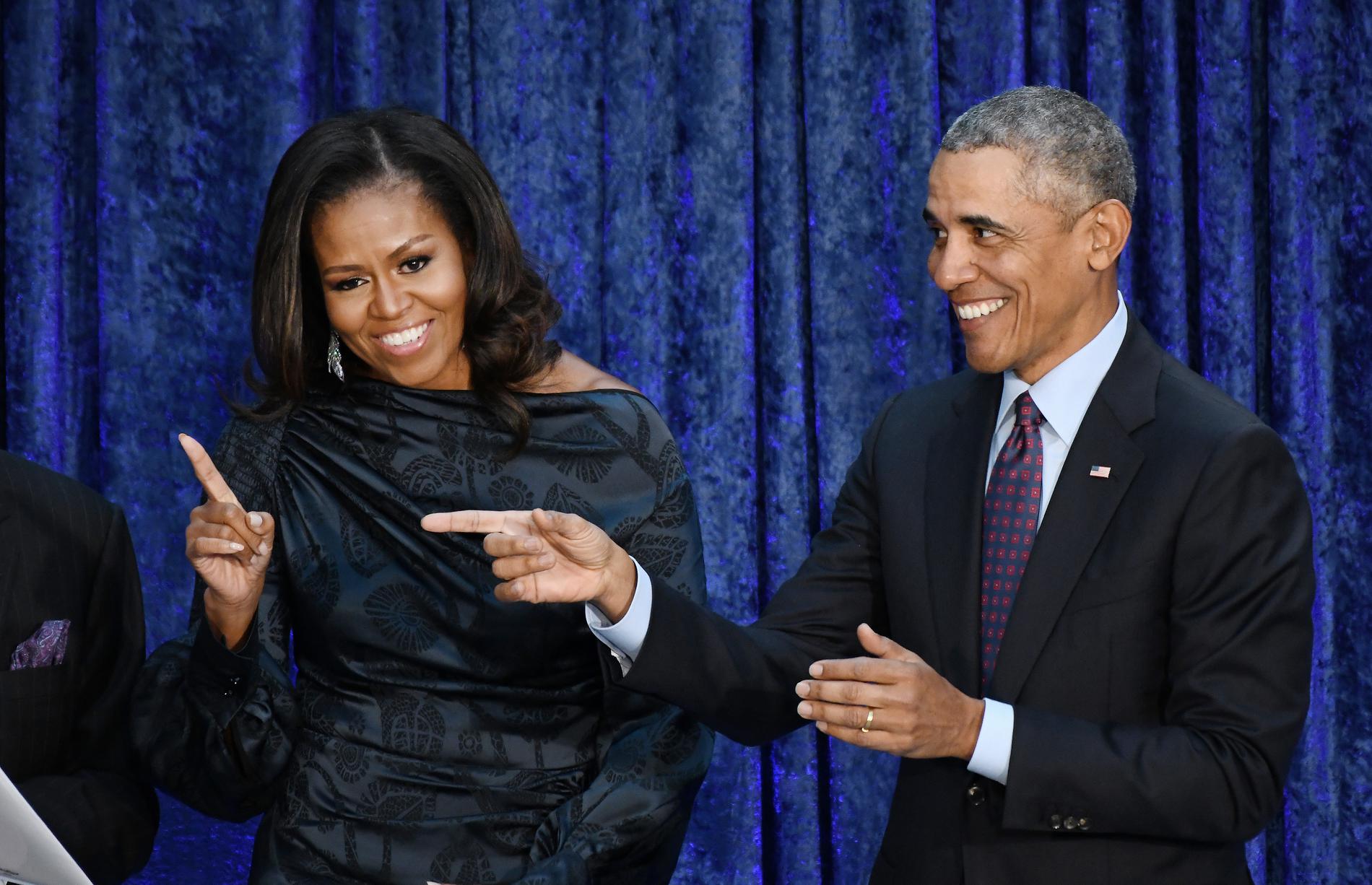  Michelle et Barack Obama @ Getty Image