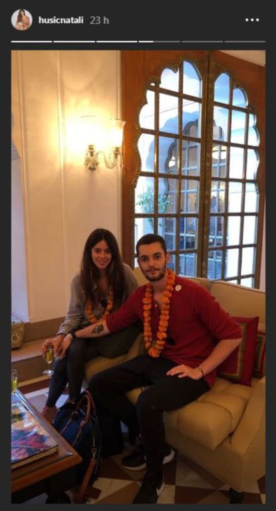 Louis Sarkozy en vacances romantiques en Inde avec sa chérie Natali Husic !