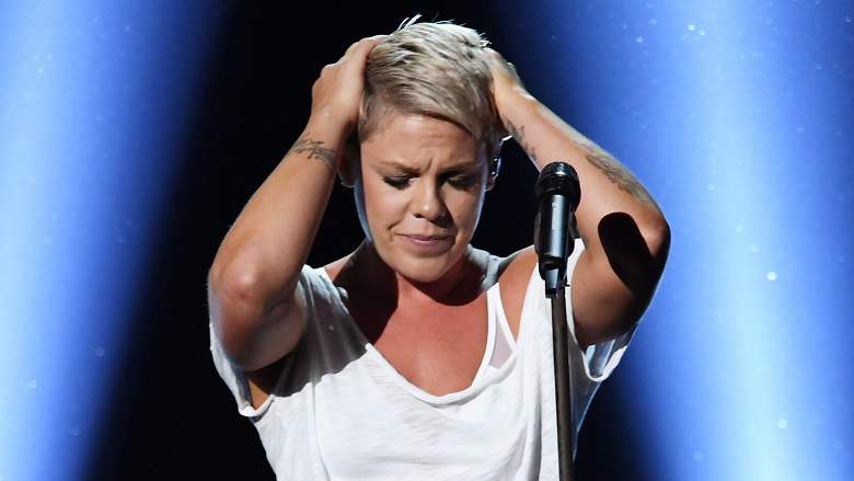 Pink : la pancarte d’une fan lui fait arrêter son concert pour venir lui faire un câlin !