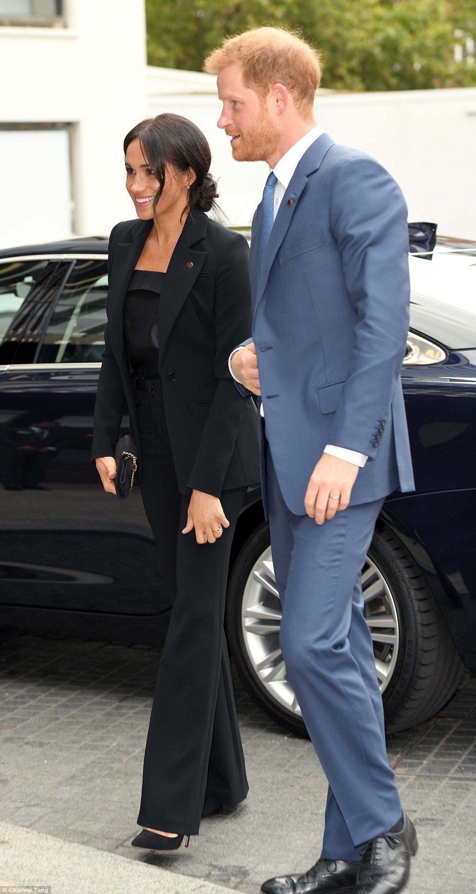 Meghan Markle et le Prince Harry : Le couple se montre très complice et tactile en public
