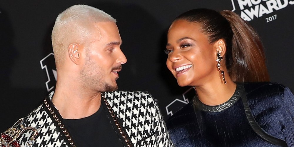 Cliché sous les draps pour Christina Milian et M Pokora