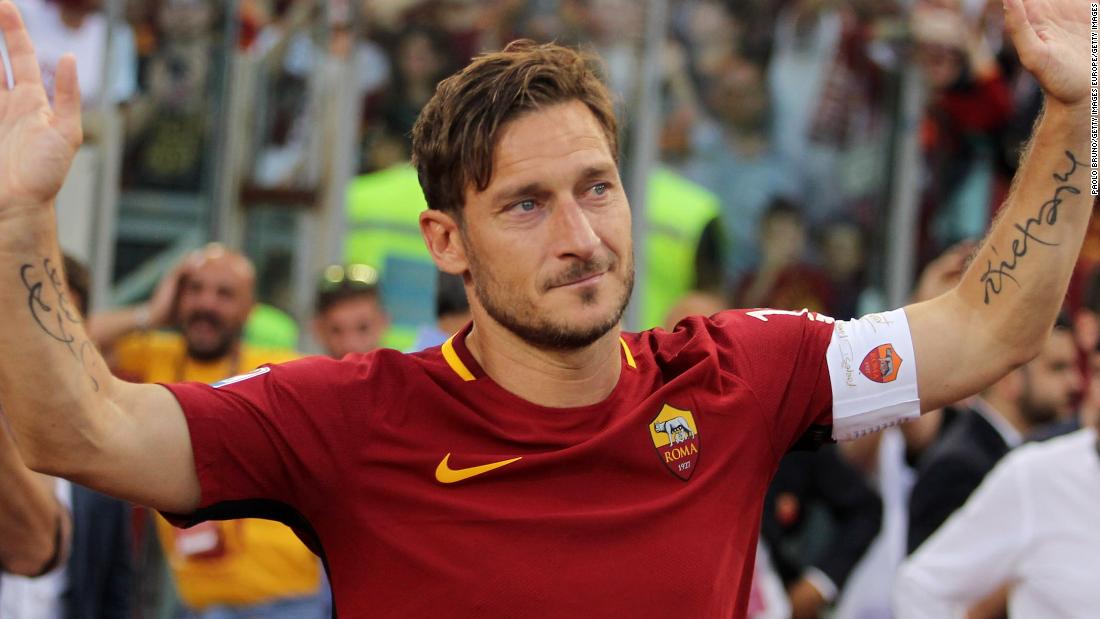 Francesco Totti : Un détenu demande à rester en prison afin de rencontrer son idole