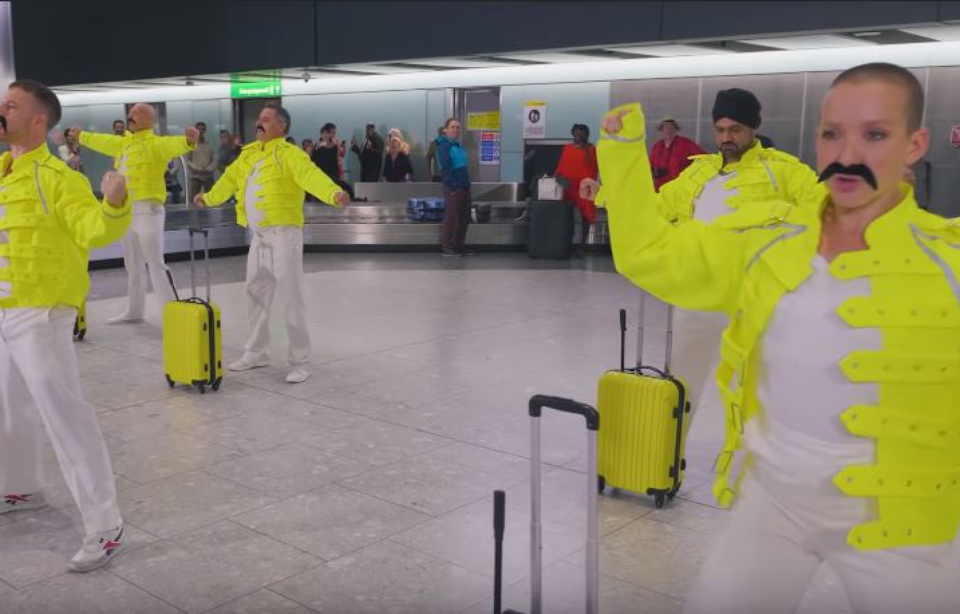 L'incroyable hommage des bagagistes de Londres à Freddie Mercury