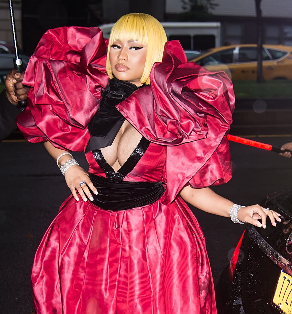 Le look très WTF de Nicki Minaj à la Fashion Week