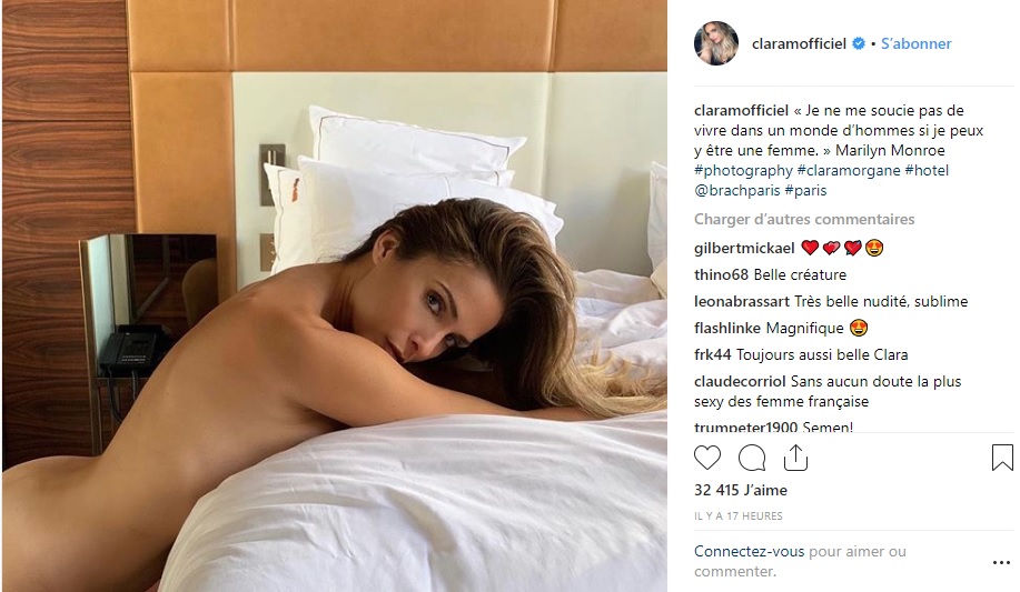 Clara Morgane vous présente son incroyable chute de reins !