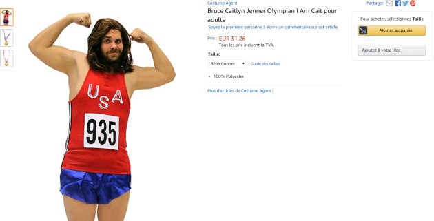 Hallowen : un déguisement de Caitlyn Jenner fait polémique