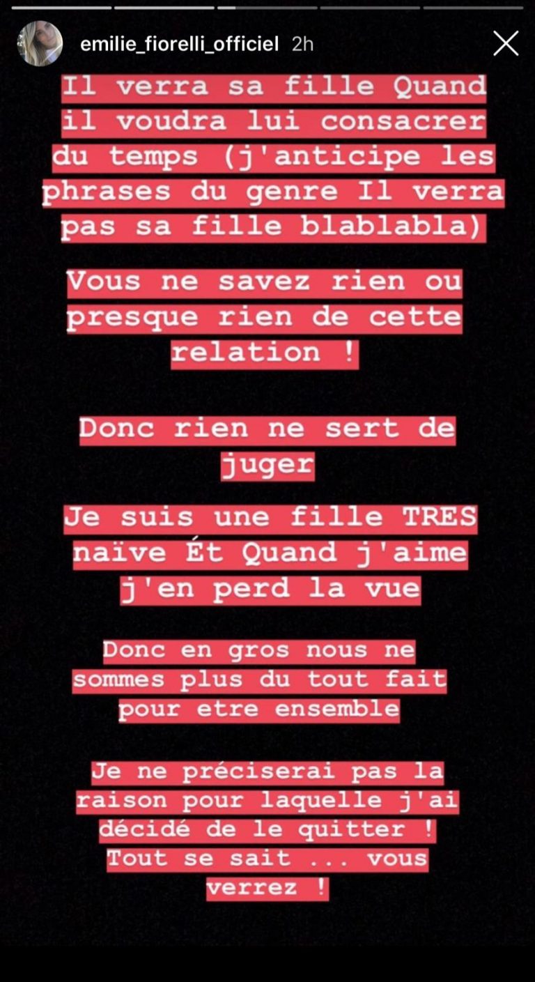 Emilie Fiorelli séparée de M’Baye Niang : elle balance tout sur le footballeur !