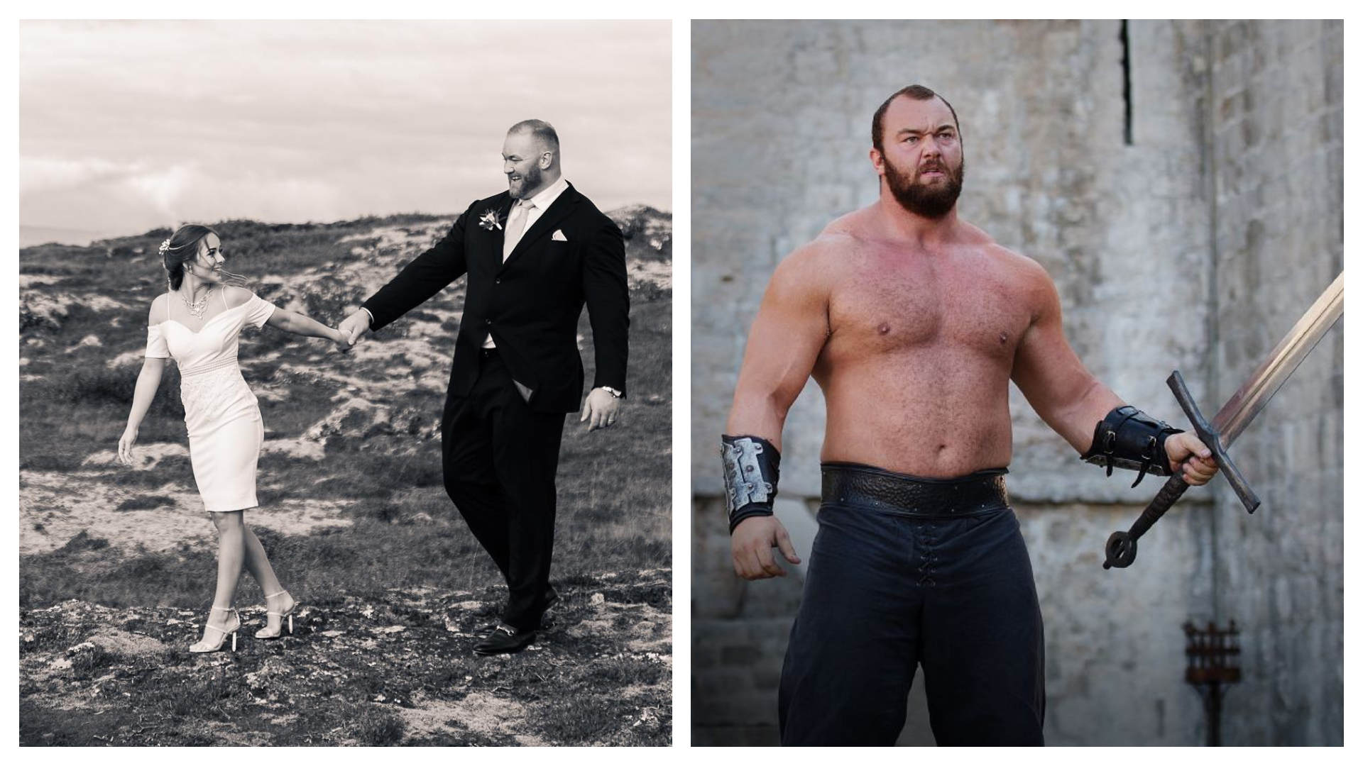 Game of Thrones : Thor Björnsson alias la &quot;montagne&quot; s'est marié !