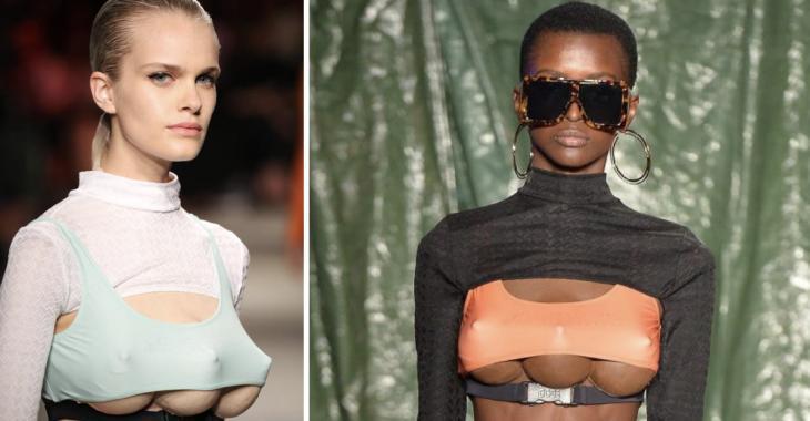 Des mannequins avec trois seins pour un défilé à Milan