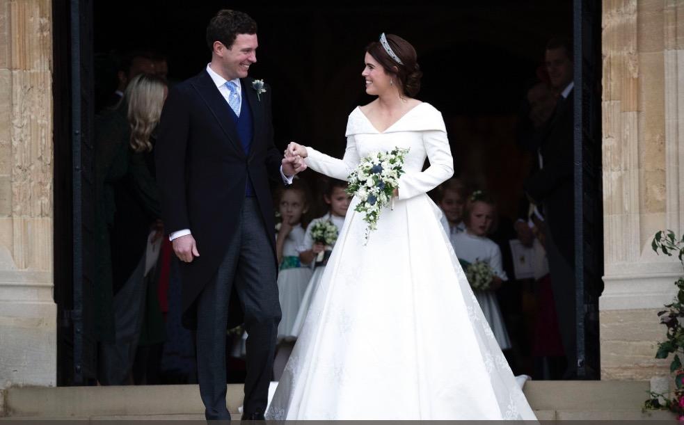 Mariage de la princesse Eugénie : le touchant message qu'elle a fait passer avec sa robe de mariée