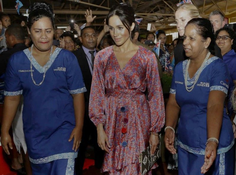 Meghan Markle : évacuée en urgence d'un marché bondé