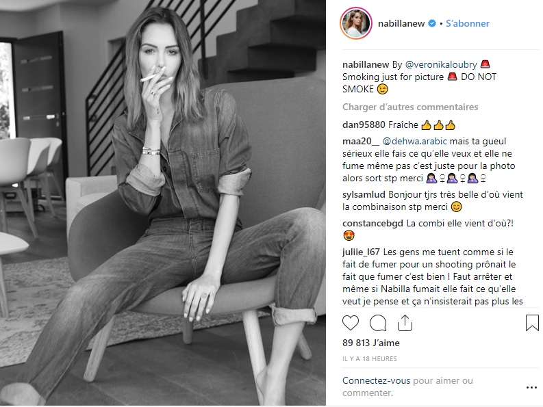 Cette photo de Nabilla Benattia ne passe pas auprès de ses fans !