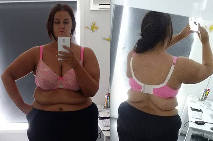 Avant/après : Elle perd 92 kilos en 11 mois, certains internautes la traitent de menteuse