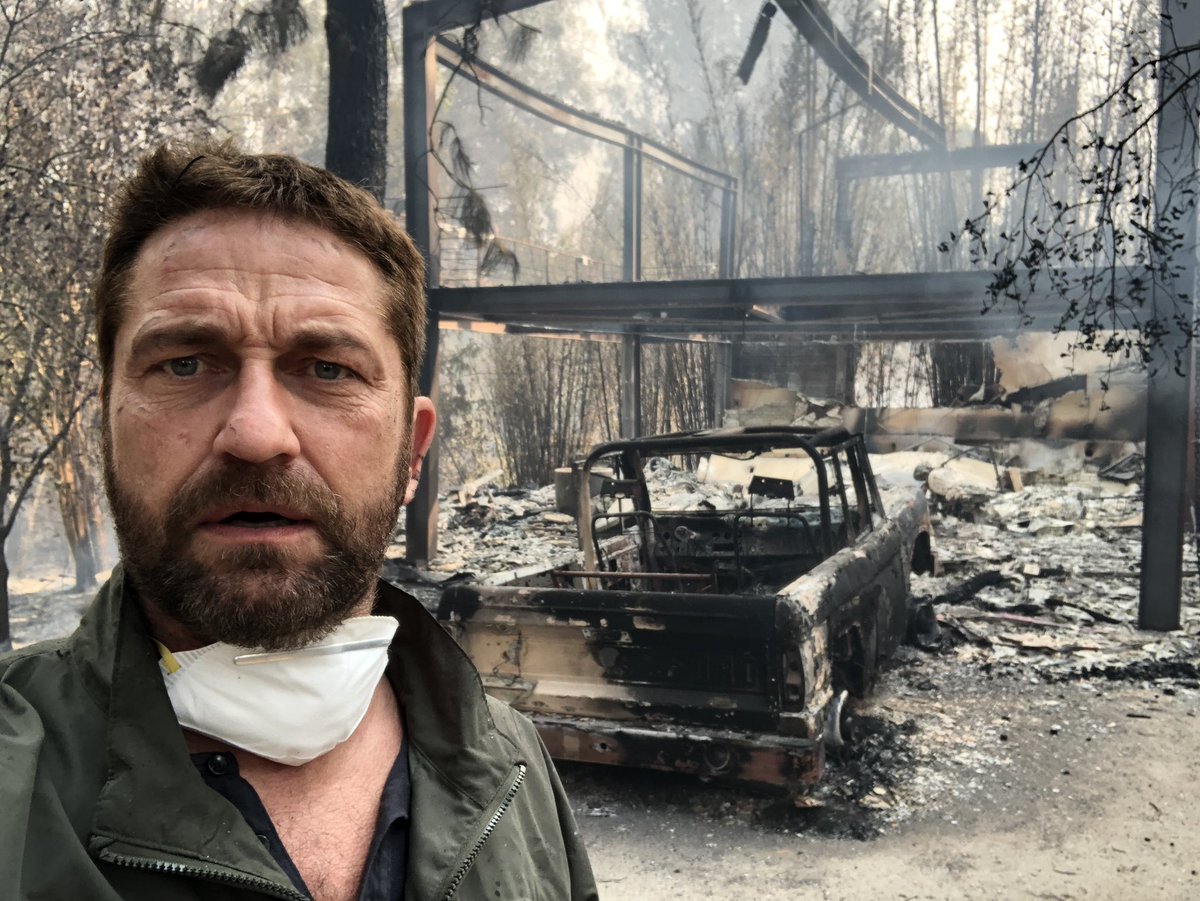 Gerard Butler : les incendies en Californie ont détruit sa maison