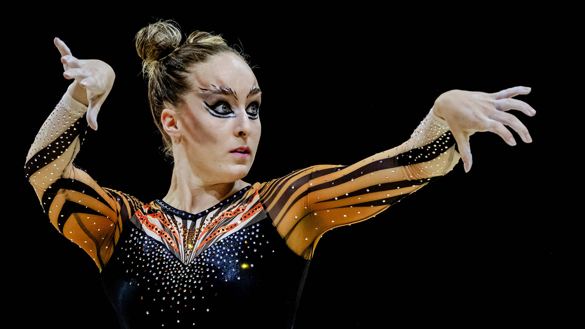 Gymnastique : Un maquillage de chat fait polémique