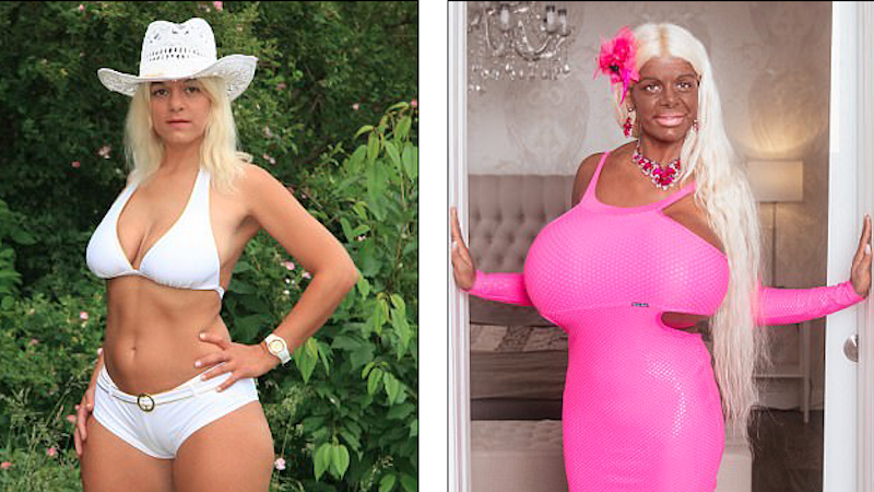 Célèbre pour ses implants mammaires et son bronzage démesurés Martina Big s’est mariée !