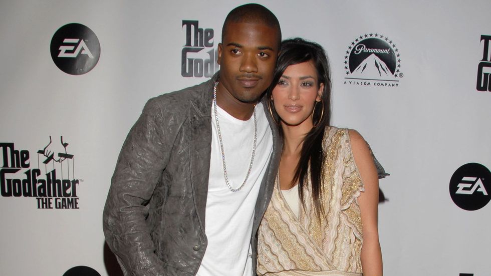  Kim Kardashian et son ex Ray J @DR