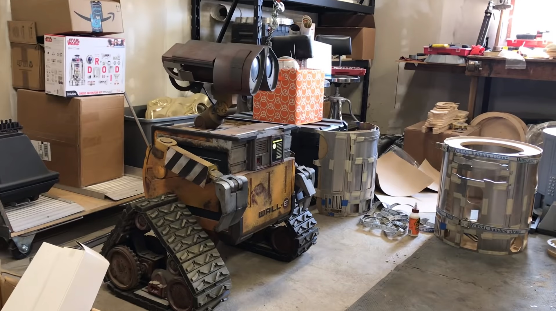 Une adorable réplique du robot Wall-E fait fondre les internautes