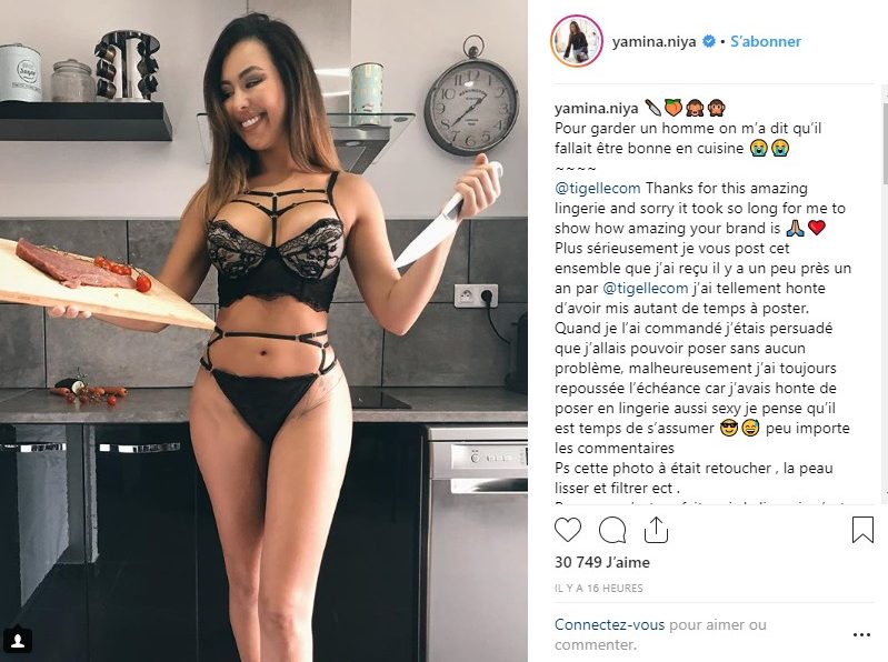 Yamina (LVDA3) se dévoile en lingerie ultra sexy pour la toute première fois