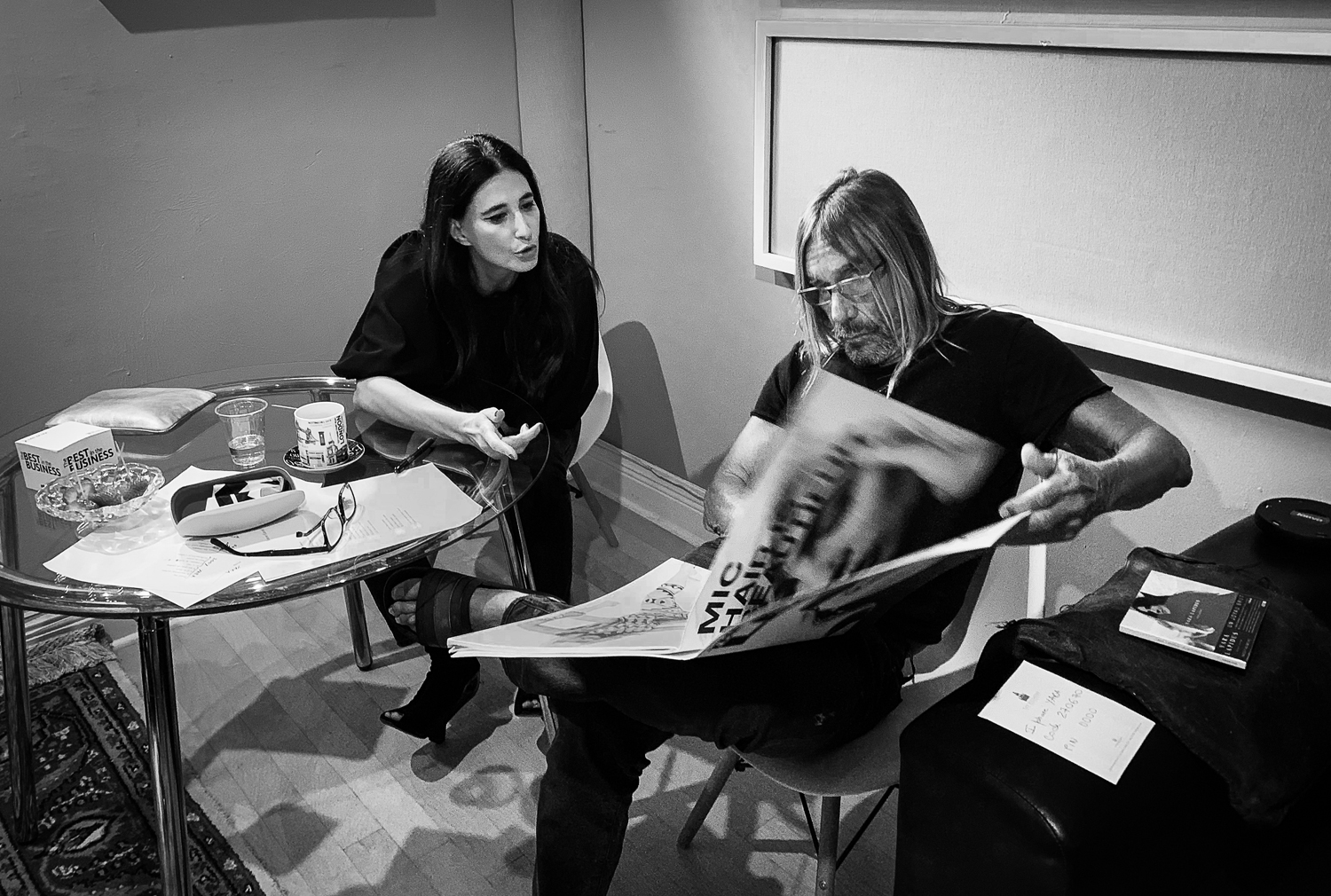 Yara Lapidus en duo avec Iggy Pop pour le titre Encor, Encor