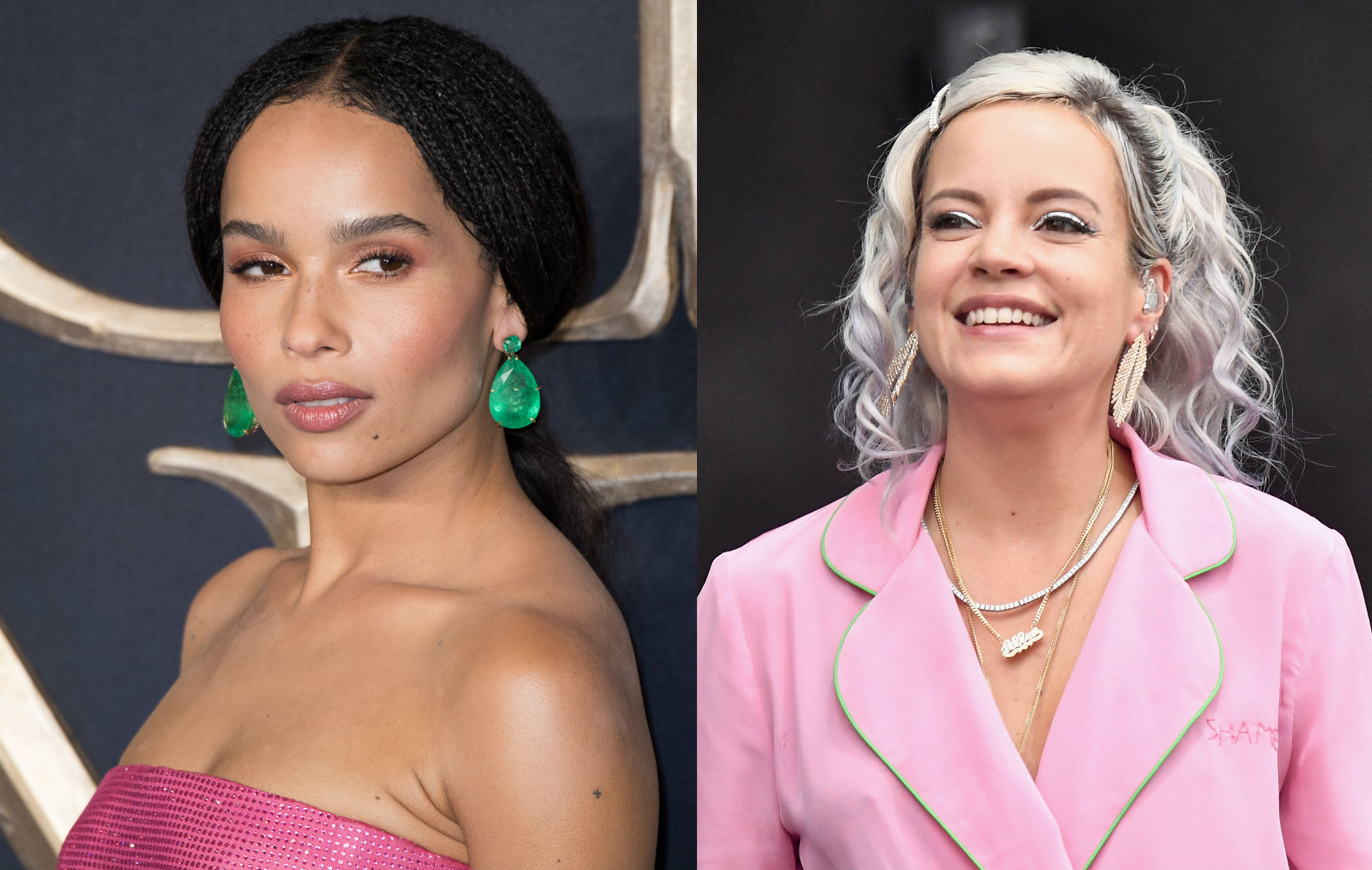 Zoë Kravitz clashe Lily Allen : Elle l'accuse de l'avoir forcée à l'embrasser !