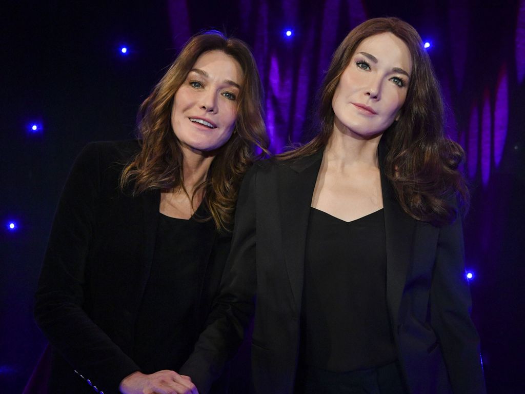 Carla Bruni : Découvrez son double de cire au Musée Grévin !