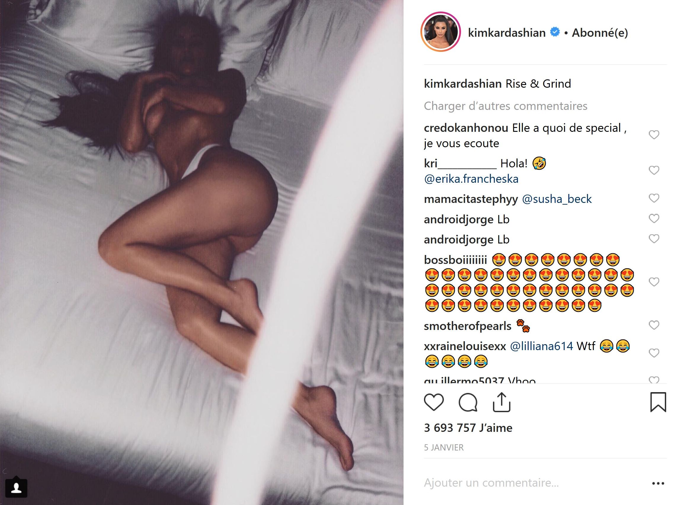 Kim Kardashian : Ses clichés Instagram les plus sexy de 2018