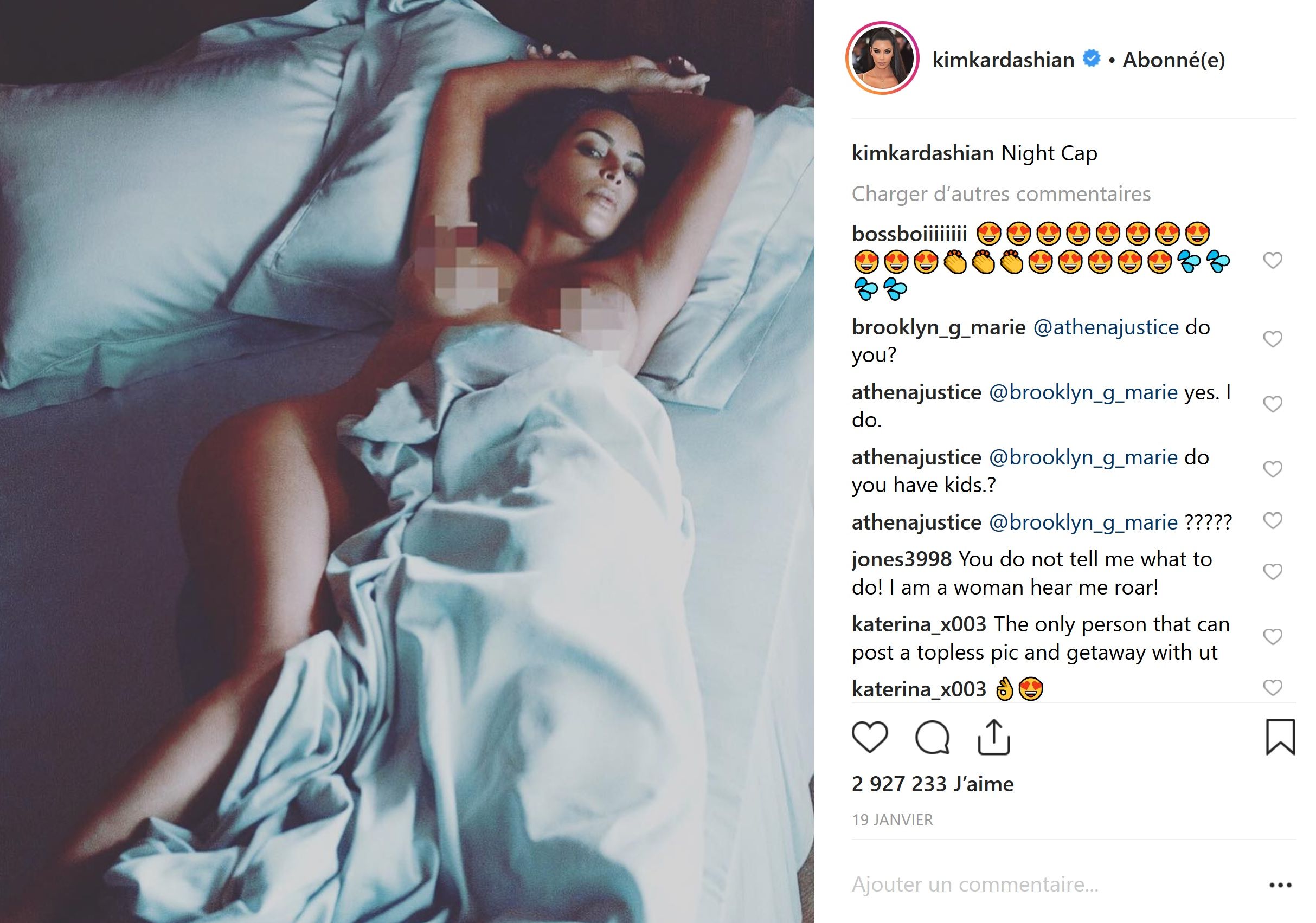 Kim Kardashian : Ses clichés Instagram les plus sexy de 2018