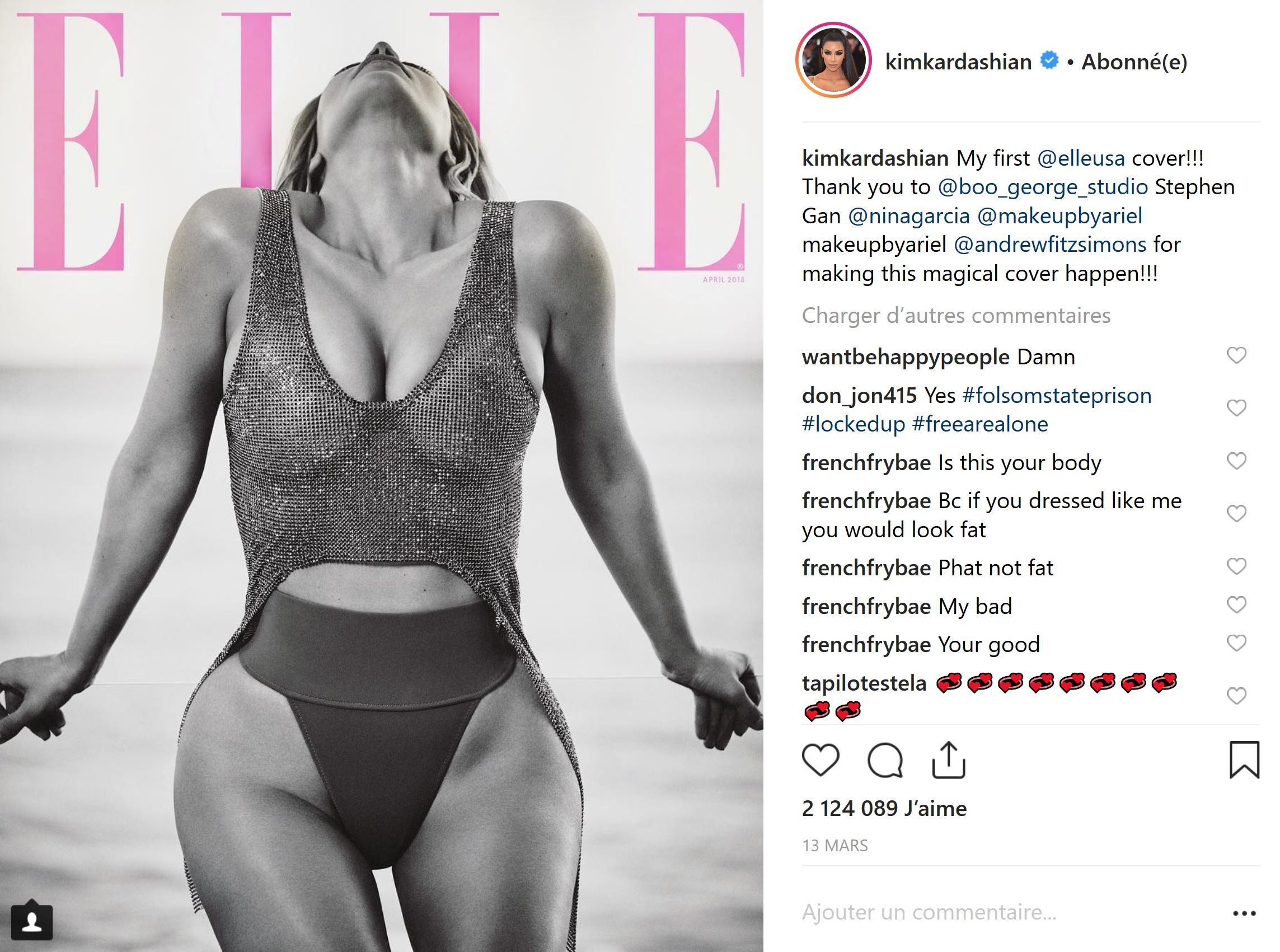 Kim Kardashian : Ses clichés Instagram les plus sexy de 2018