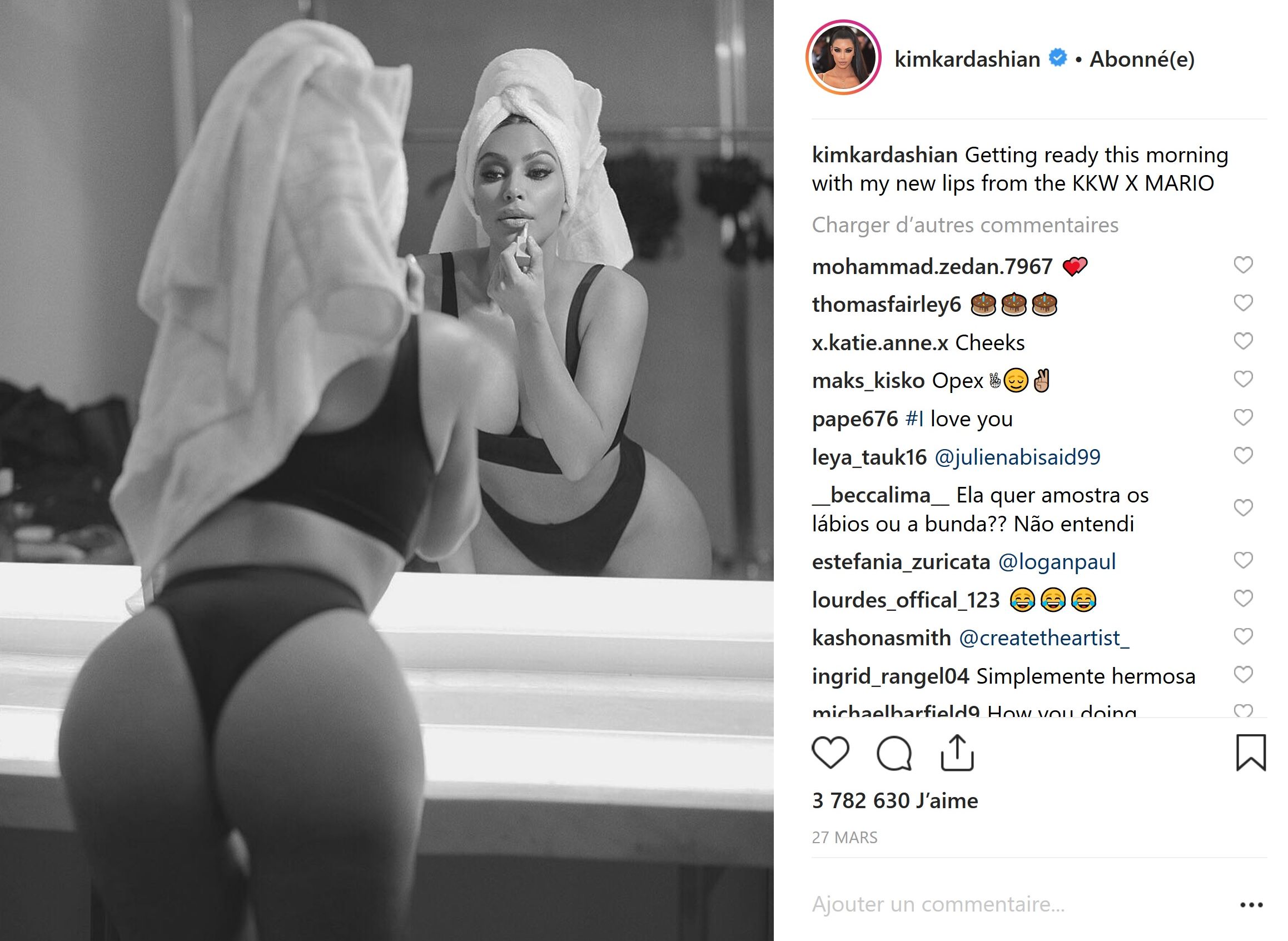 Kim Kardashian : Ses clichés Instagram les plus sexy de 2018