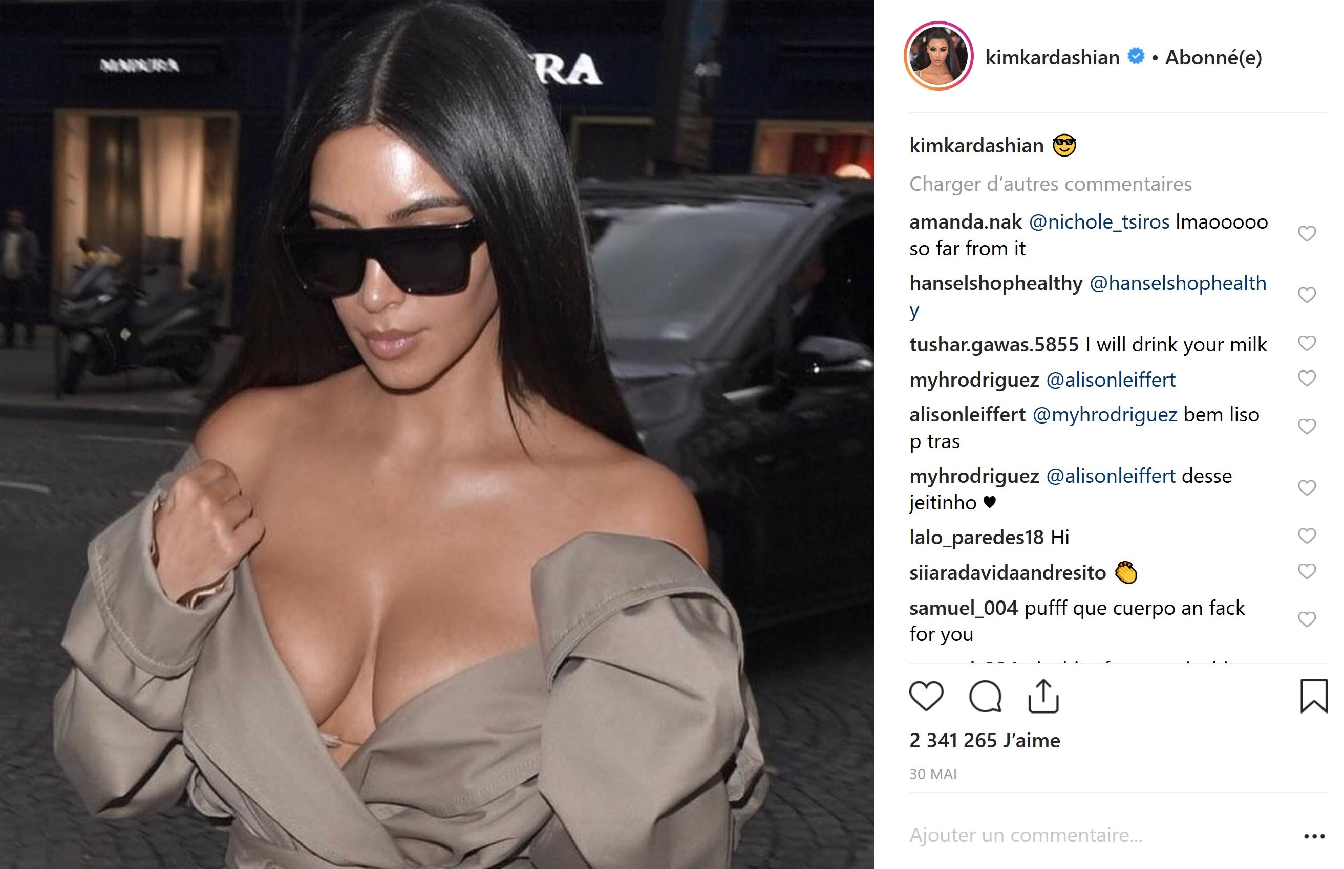 Kim Kardashian : Ses clichés Instagram les plus sexy de 2018