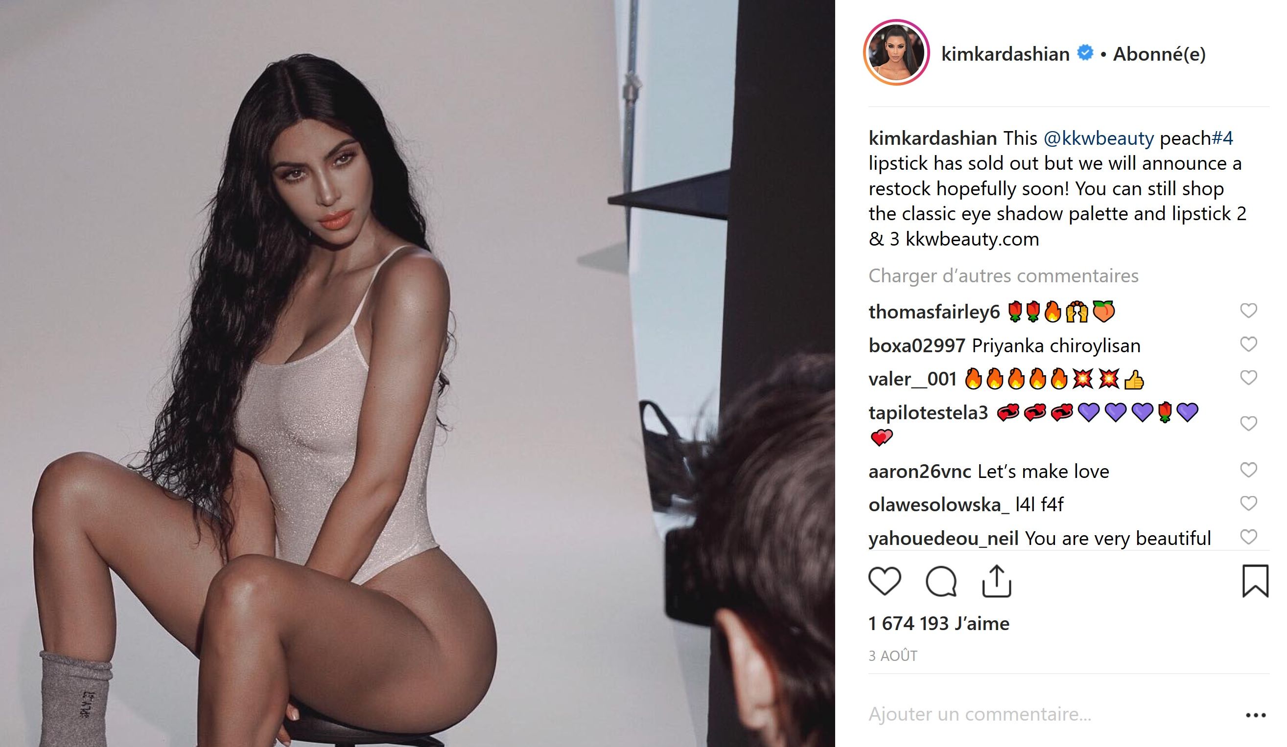 Kim Kardashian : Ses clichés Instagram les plus sexy de 2018