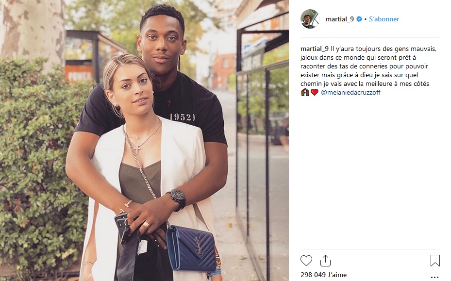 Anthony Martial infidèle à Mélanie Da Cruz ? Sa réponse claire !