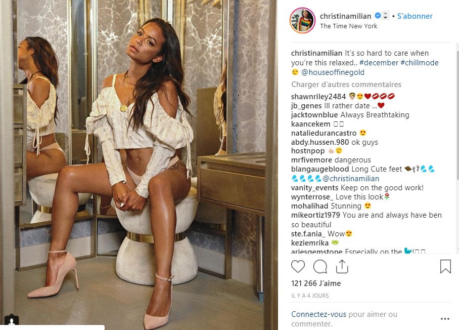 Christina Milian ultra-sensuelle : La chérie de M. Pokora affole la Toile