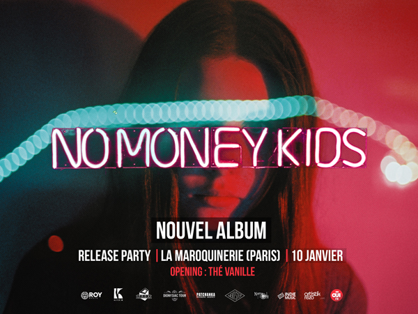 No Money Kids fête le début d'année 2019 avec un concert à la Maroquinerie le 10 janvier